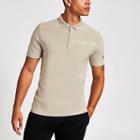 River Island Mens Maison Riviera Tape Polo Shirt