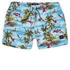 River Island Mens Only And Sons Tropical Print Swim Shorts