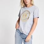 River Island Womens Petite Tiger Chest Print T-shirt