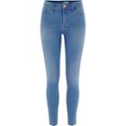 River Island Womens Bright Molly Mid Rise Jeggings