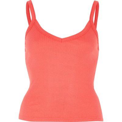 River Island Womens Ribbed Cami Top
