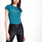River Island Womens 'toujours' Fitted T-shirt