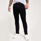 River Island Mens Patchwork Dylan Slim Stretch Jeans
