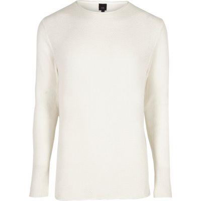 River Island Mens Rolled Neck Muscle Fit Jumper