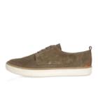 River Island Mensdark Suede Minimal Lace-up Trainers