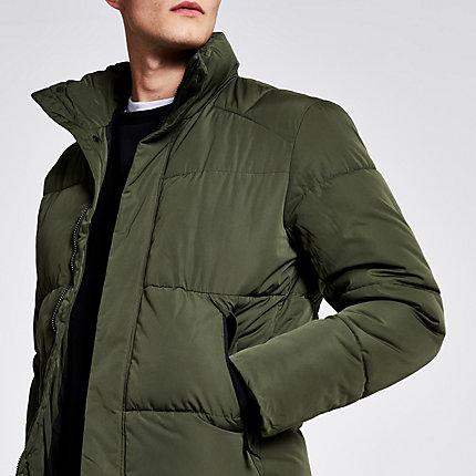 River Island Mens Selected Homme Puffer Jacket