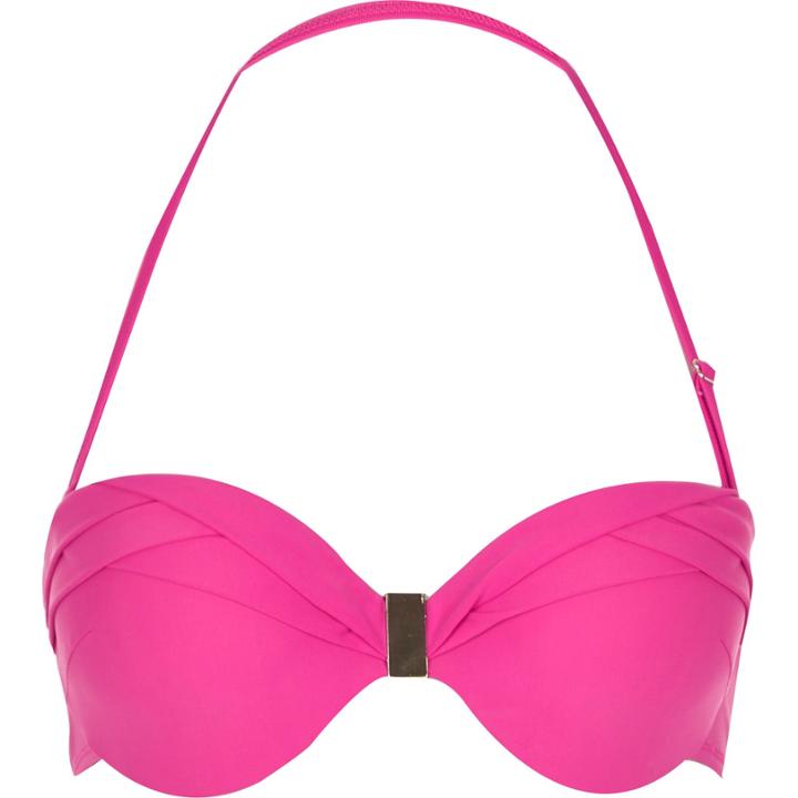 River Island Womens Balconette Bikini Top