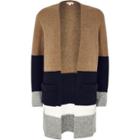 River Island Womens Color Block Knitted Cardigan