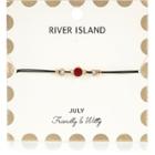 River Island Womens July Birthstone Bracelet