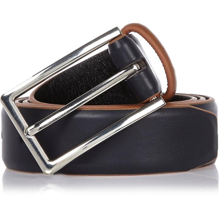 River Island Mensnavy Contrast Belt