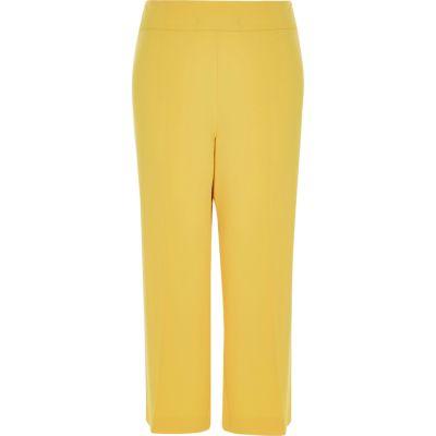 River Island Womens Ri Plus Cropped Smart Pants
