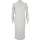 River Island Womens Ribbed Knit Sweater Dress