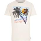River Island Mens White Jack And Jones Palm Tree Print T-shirt