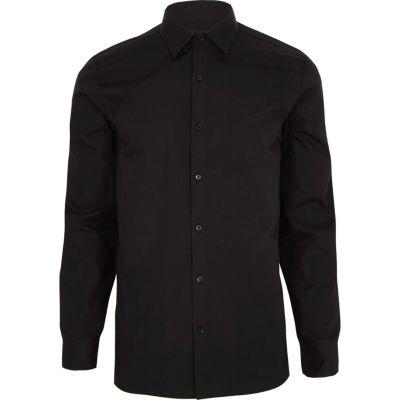 River Island Mens Long Sleeve Smart Shirt