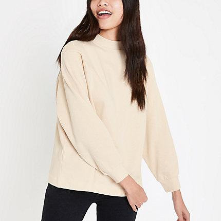 River Island Womens High Neck Sweatshirt
