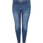 River Island Womens Plus Molly Side Stripe Jeggings