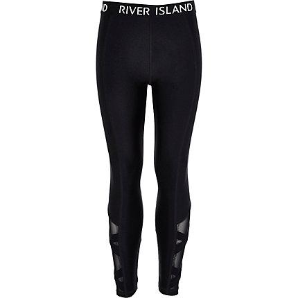 River Island Girls Ri Active Cross Leggings