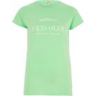 River Island Womens 'marseille' Print Fitted T-shirt