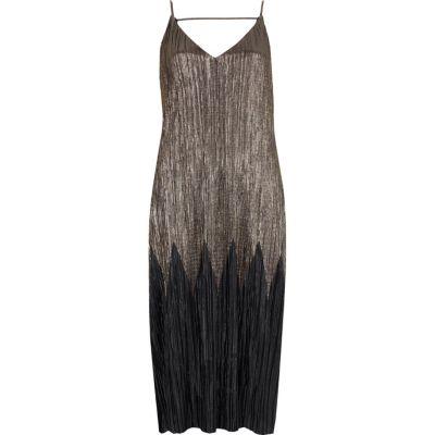 River Island Womens Pleated Midi Dress