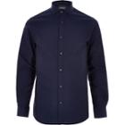 River Island Mensnavy Jack & Jones Premium Printed Shirt