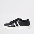 River Island Womens Side Stripe Lace-up Trainers