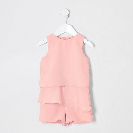 River Island Mini Girls Frill Romper