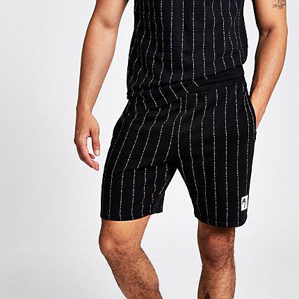 River Island Mens 'maison Riviera' Slim Fit Jersey Shorts