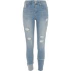 River Island Womens Molly Ripped Seam Super Skinny Jeans