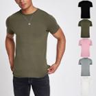River Island Mens Multicolored Muscle Fit T-shirt Multipack