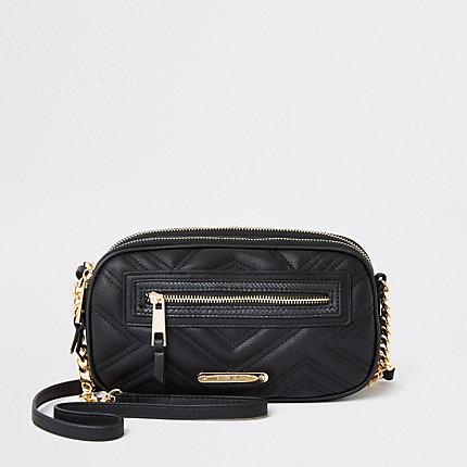 River Island Womens Quilted Mini Cross Body Bag
