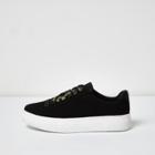 River Island Womens Camo Lace-up Platform Sneakers