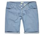 River Island Mens Wash Slim Fit Denim Shorts