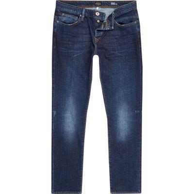 River Island Mens Wash Ronnie Skinny Cigarette Jeans