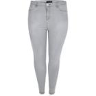 River Island Womens Ri Plus Frayed Molly Jeggings