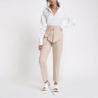 River Island Womens Tie Front Peg Trousers