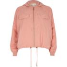 River Island Womens Hooded Drawstring Hem Jacket