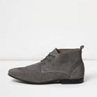 River Island Mens Suede Lace-up Boots