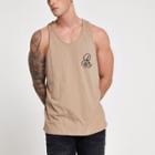 River Island Mens Slim Fit Racer Back Tank