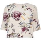 River Island Womens Ri Plus Floral Print Top
