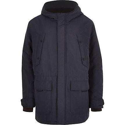 River Island Mens Only And Sons Big And Tall Padded Parka