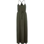 River Island Womens Tie Waist Maxi Slip Dress