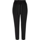 River Island Womens Soft Tie Tapered Pants