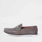 River Island Mens Suede Slip On Loafers