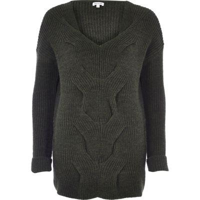 River Island Womens Chunky Knit Sweater