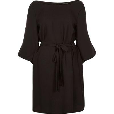 River Island Womens Puff Sleeve Swing Dress