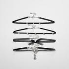 River Island Womens Pearl And Stud Embellished Choker Set