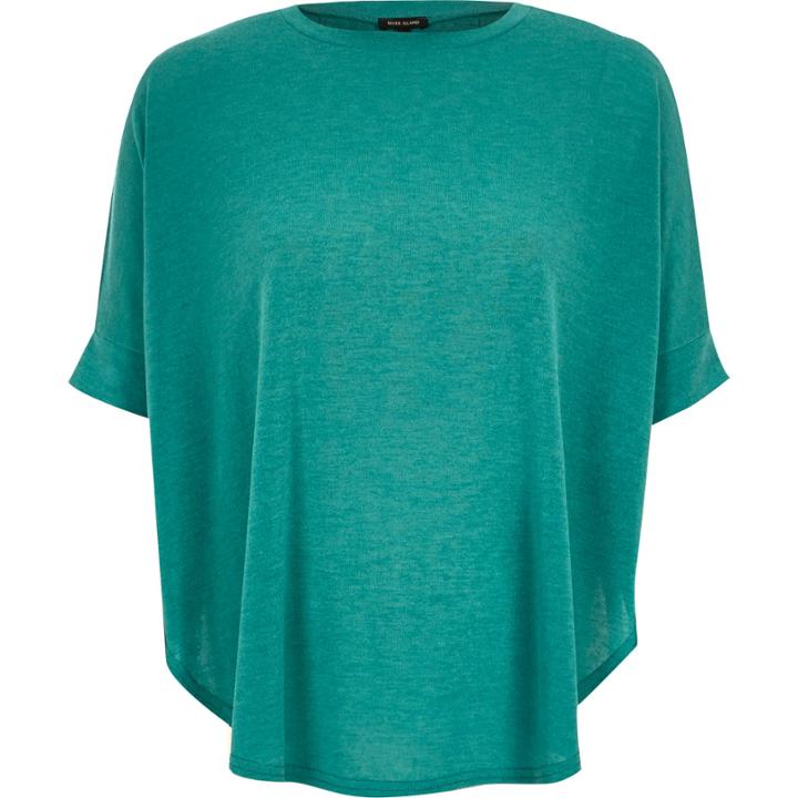 River Island Womens Knitted Circle T-shirt