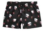 River Island Mens Tarot Card Print Drawstring Shorts