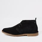 River Island Mens Suede Wide Fit Dessert Boots