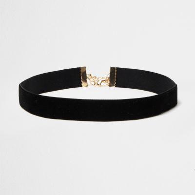 River Island Womens Plus Velvet Choker